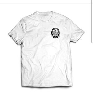 No Name Saloon White Graphic T-Shirt